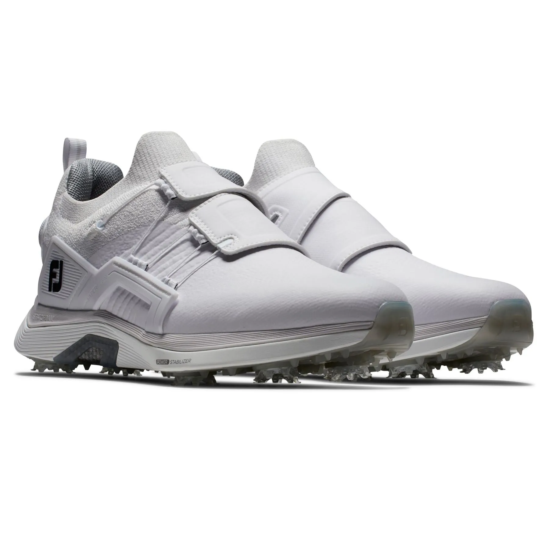 Hyperflex Carbon BOA Golf Shoes White/White/Grey - SS24