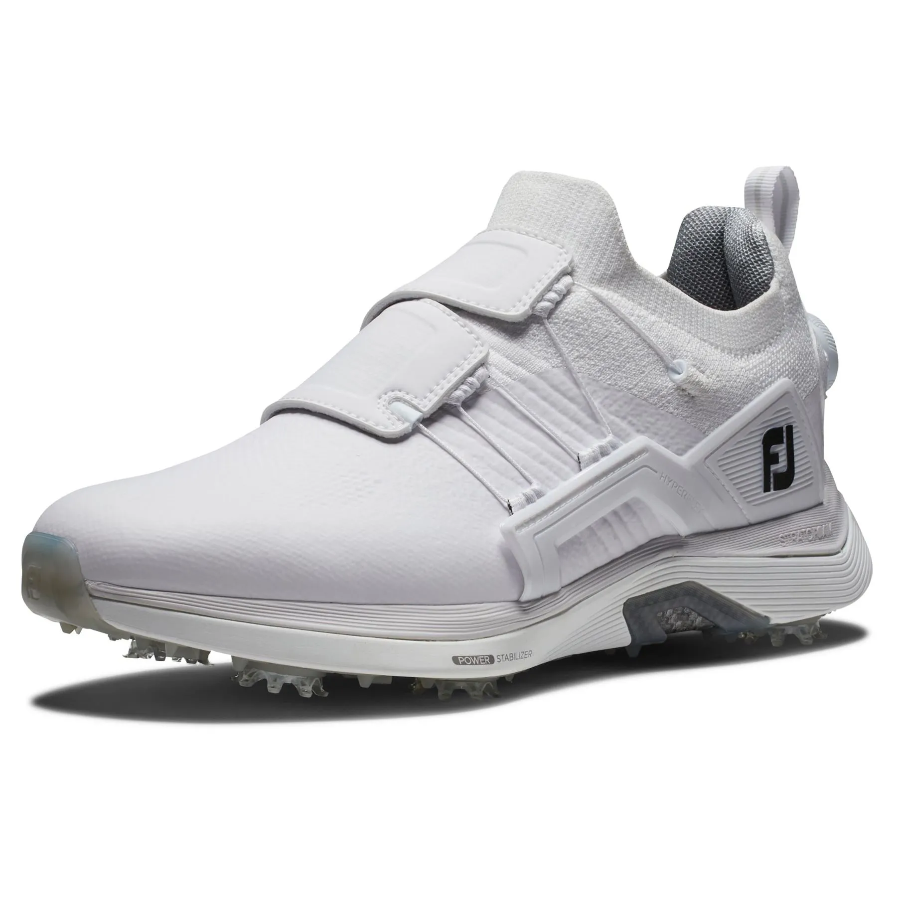 Hyperflex Carbon BOA Golf Shoes White/White/Grey - SS24