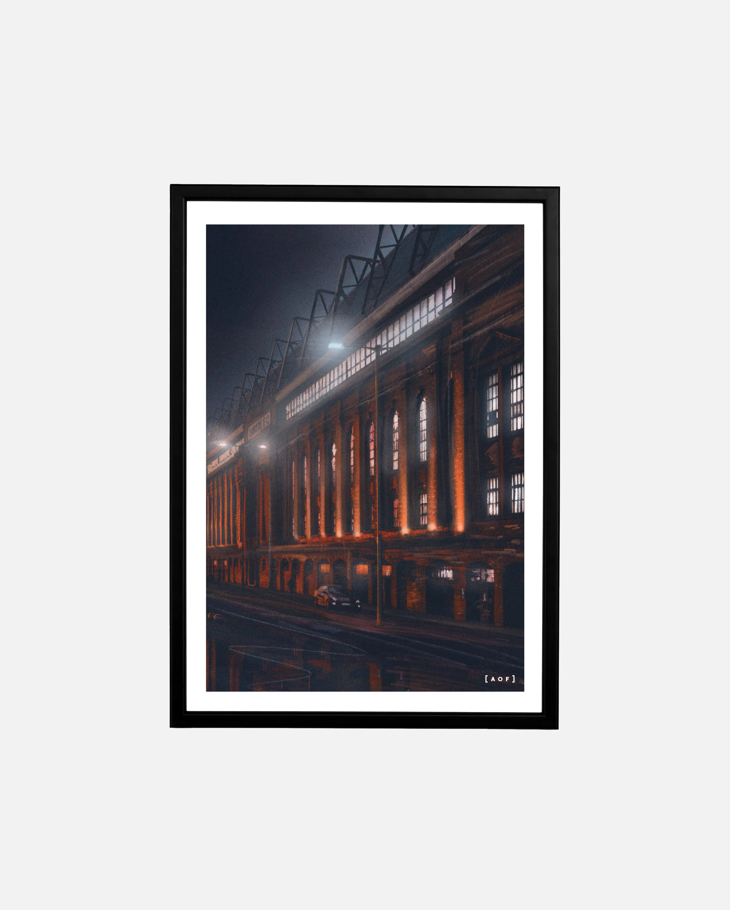 Ibrox by Night - Print