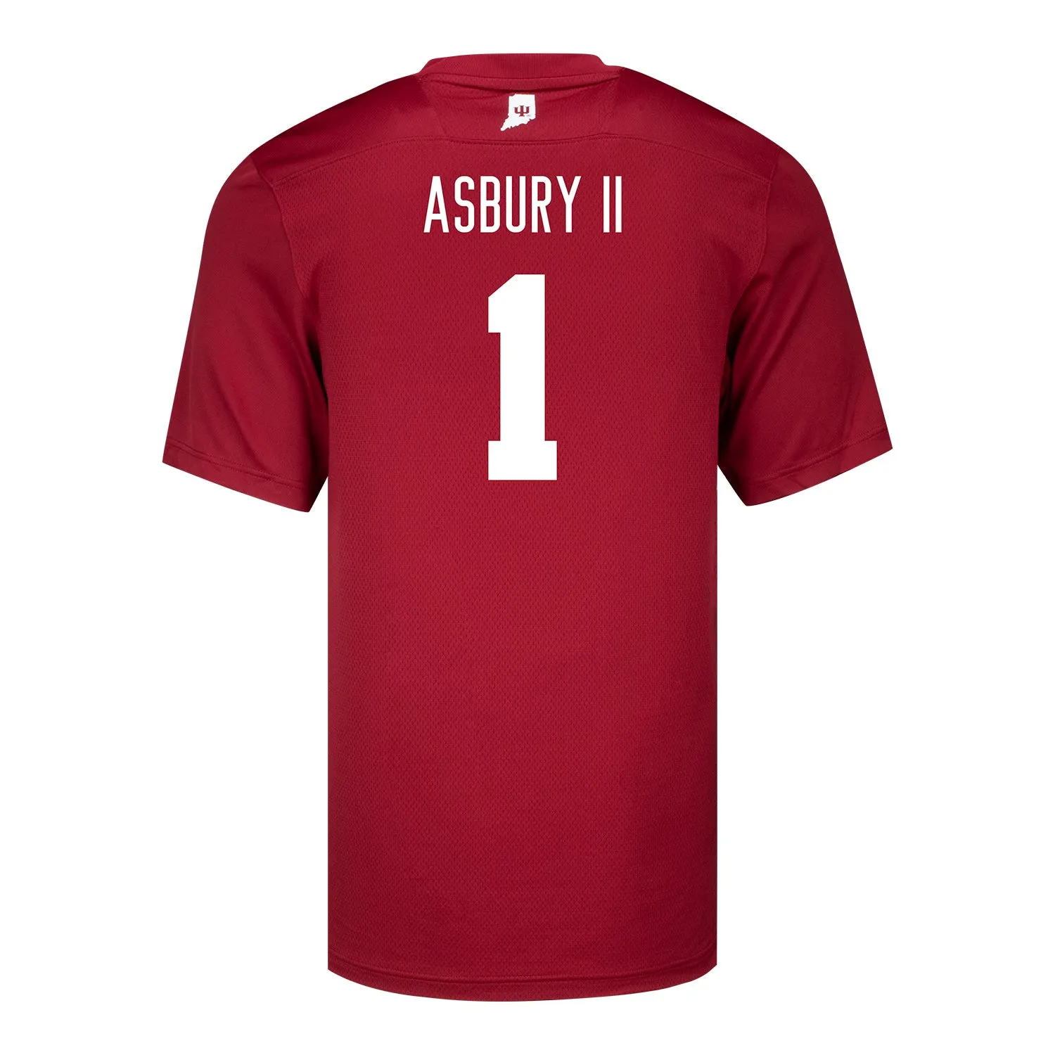 Indiana Hoosiers Adidas #1 Shawn Asbury II Crimson Student Athlete Football Jersey