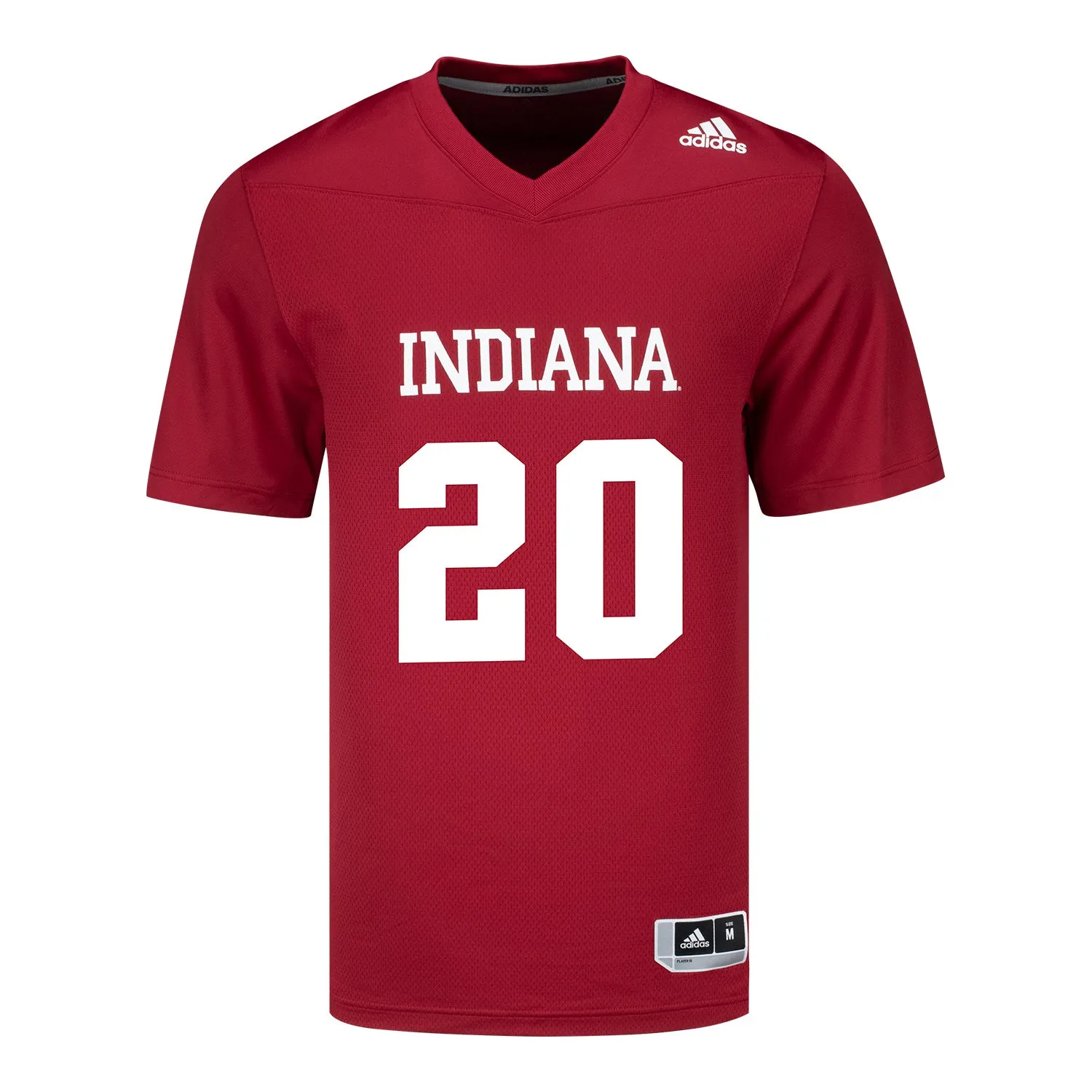 Indiana Hoosiers Adidas #20 Dontrae Henderson Crimson Student Athlete Football Jersey