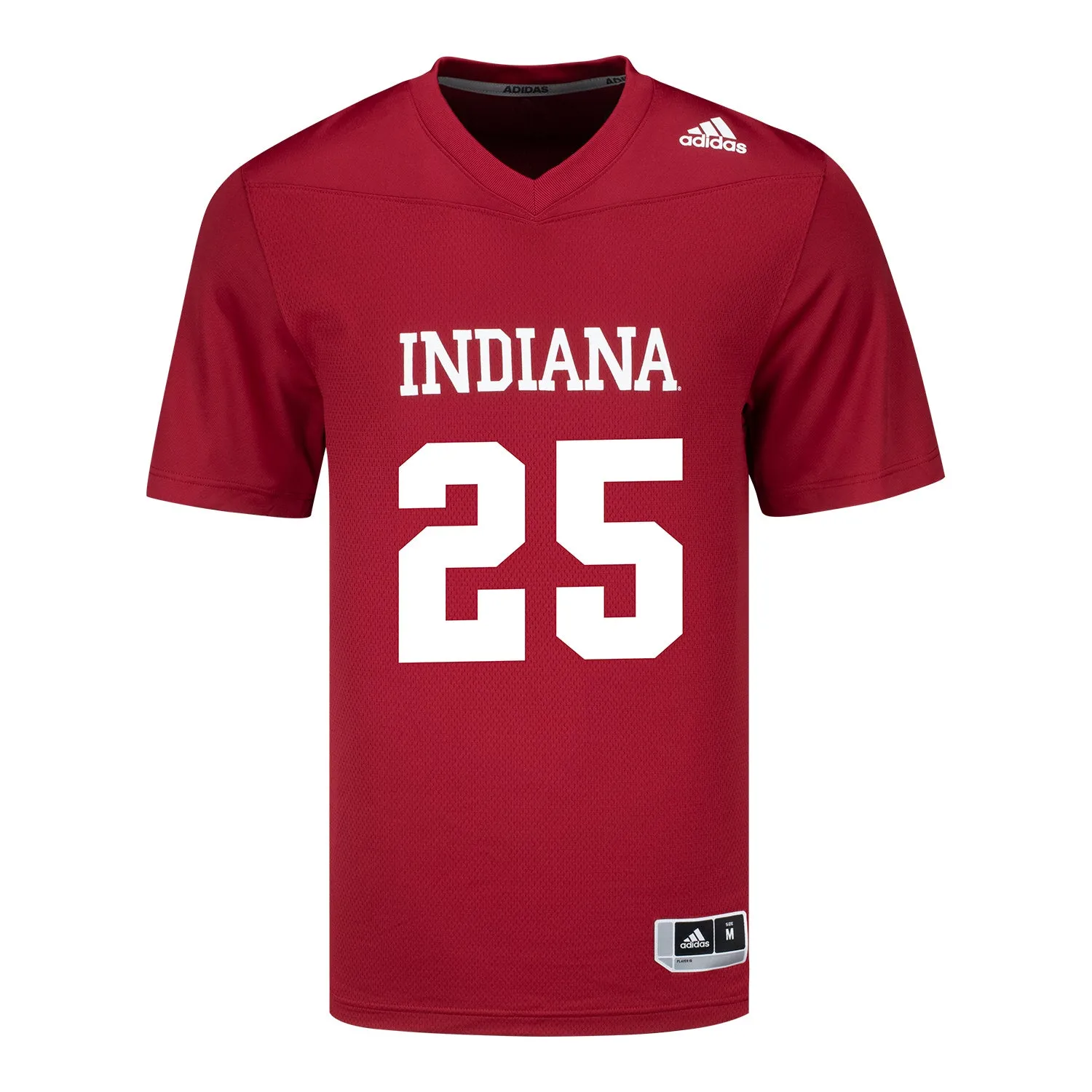 Indiana Hoosiers Adidas #25 Daniel Weems Crimson Student Athlete Football Jersey