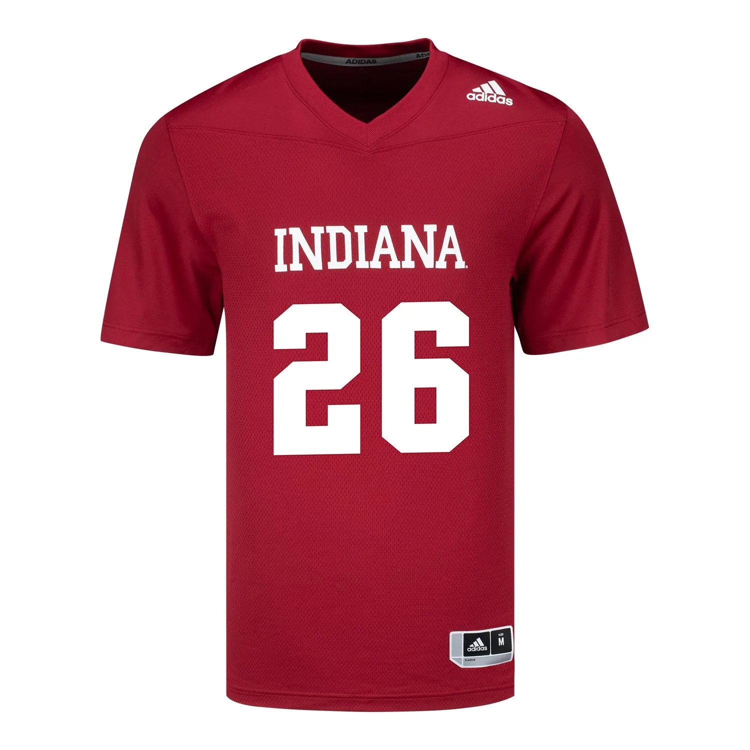 Indiana Hoosiers Adidas #26 Joshua Rudolph Crimson Student Athlete Football Jersey