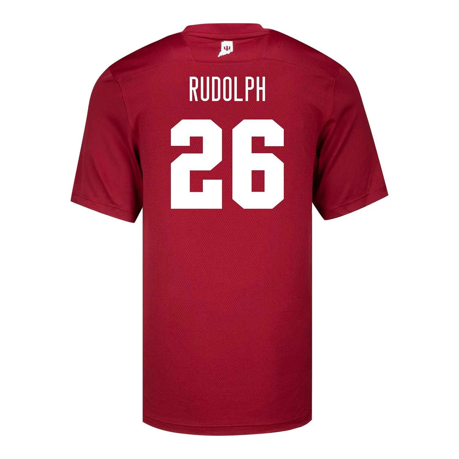 Indiana Hoosiers Adidas #26 Joshua Rudolph Crimson Student Athlete Football Jersey