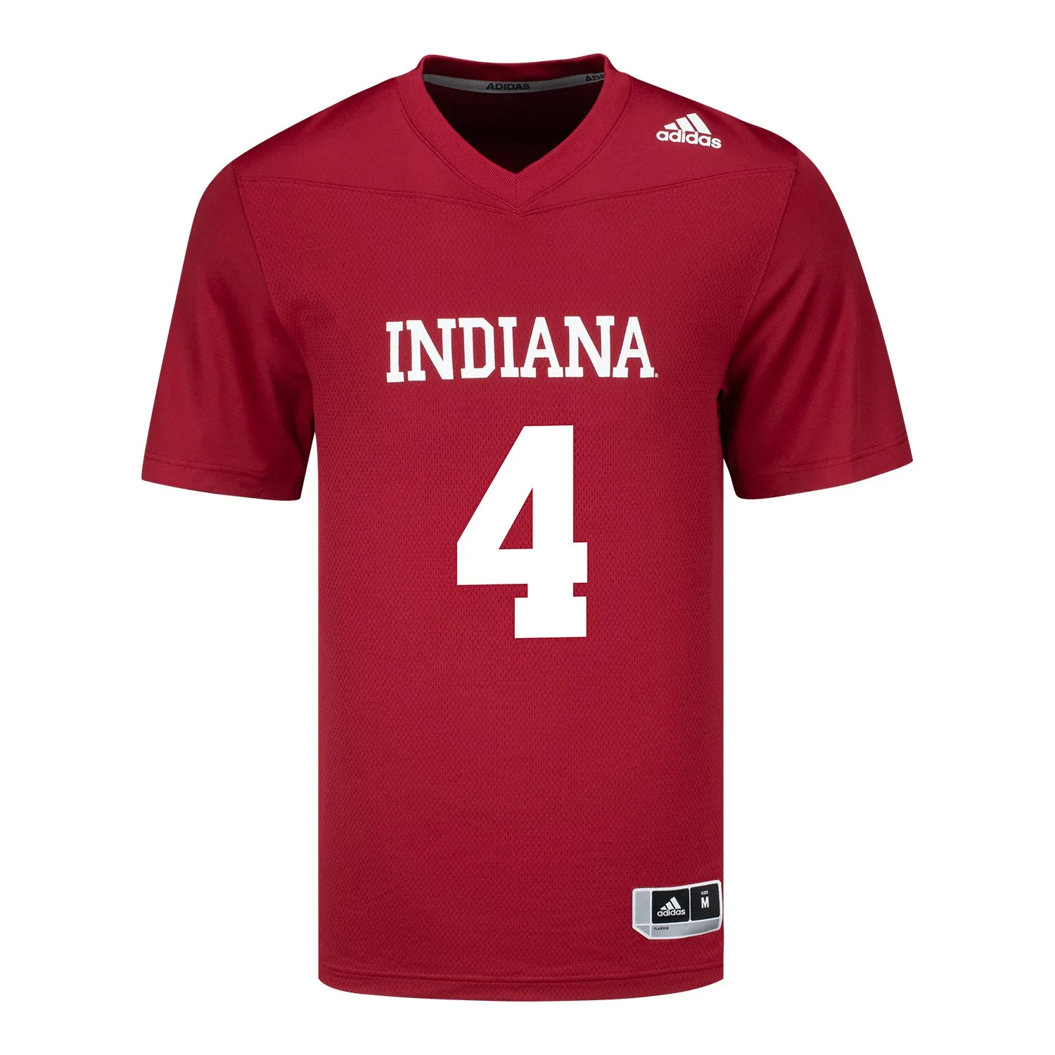 Indiana Hoosiers Adidas #4 Myles Price Crimson Student Athlete Football Jersey