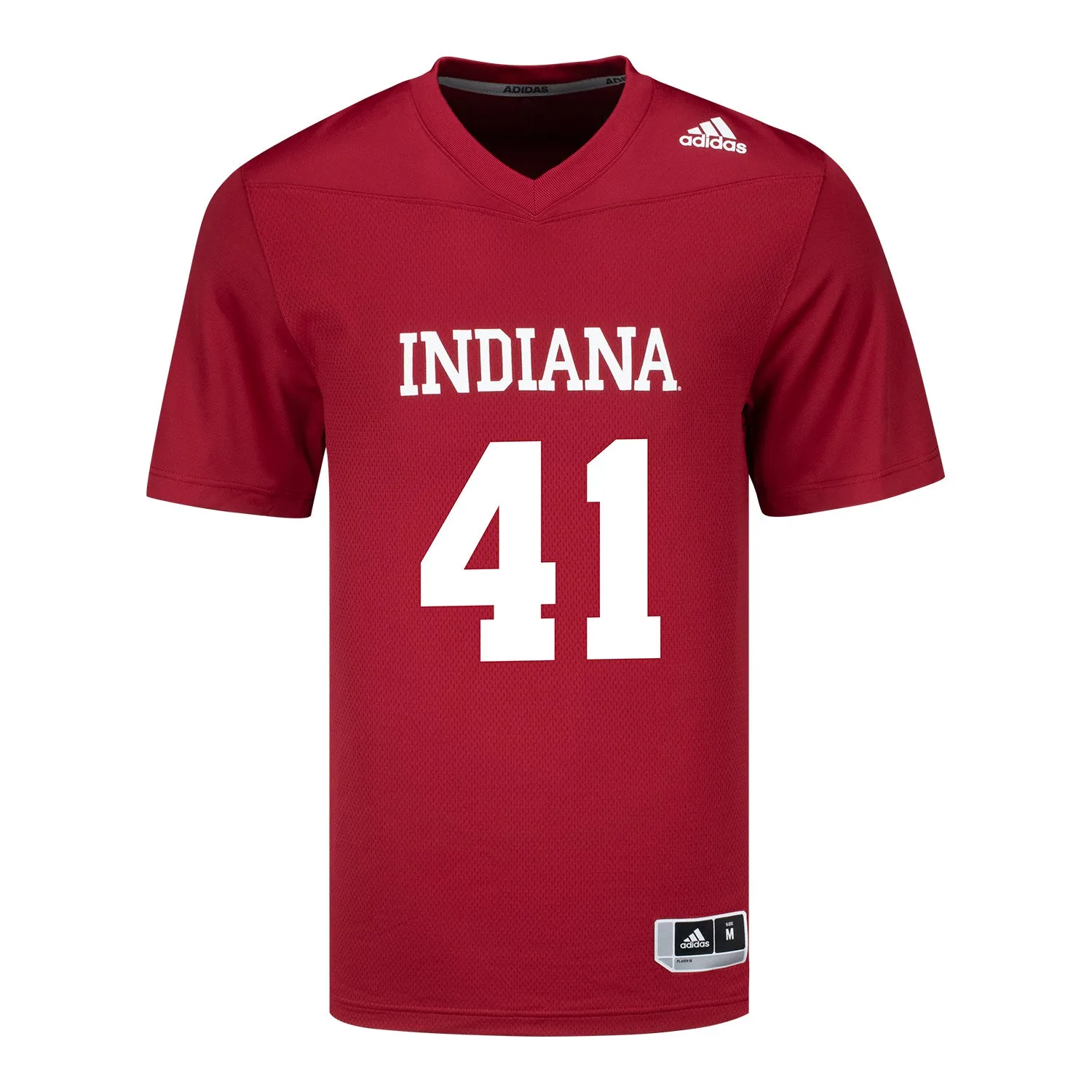 Indiana Hoosiers Adidas #41 Lanell Carr Jr. Crimson Student Athlete Football Jersey