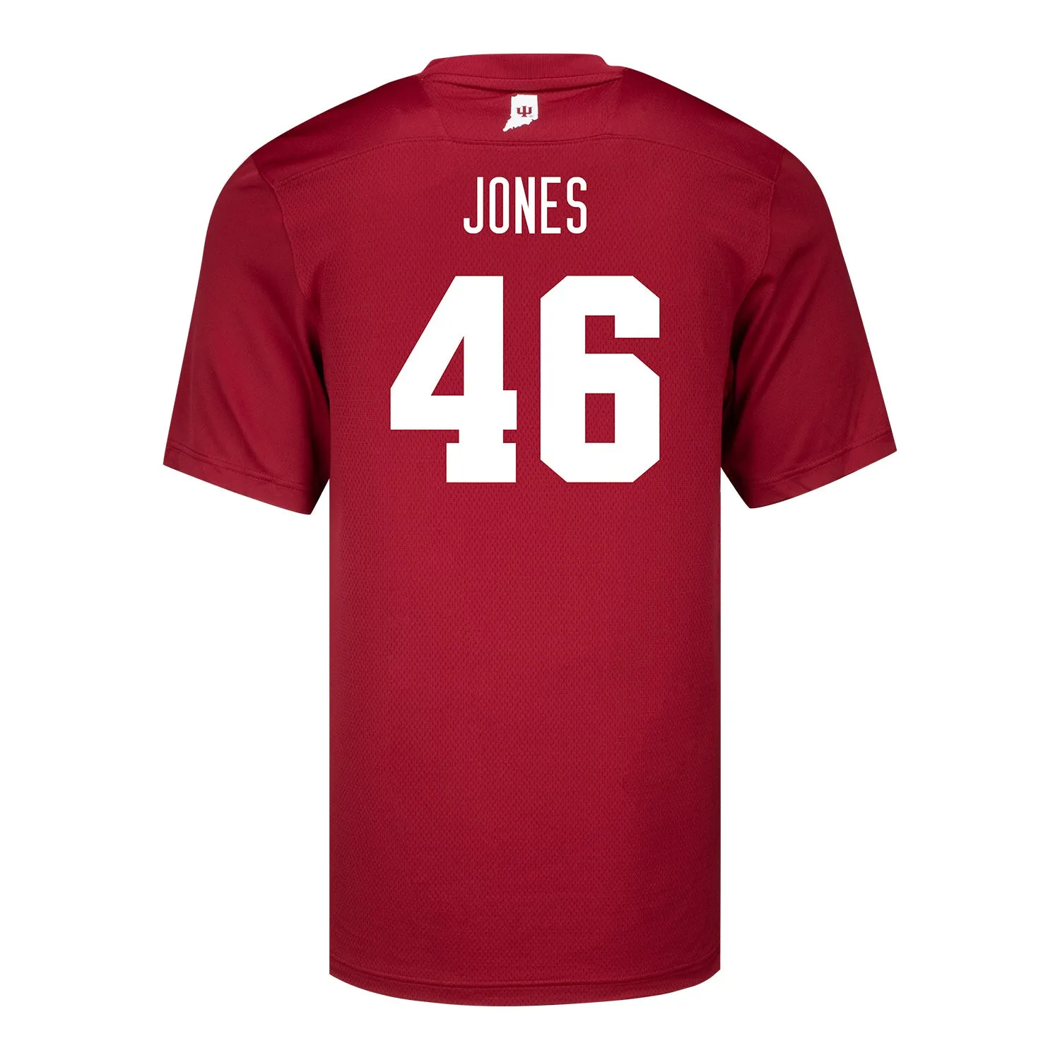 Indiana Hoosiers Adidas #46 Isaiah Jones Crimson Student Athlete Football Jersey