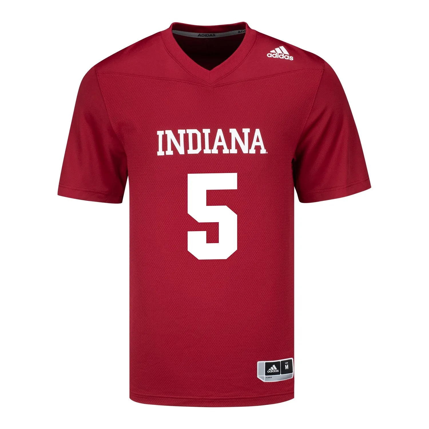 Indiana Hoosiers Adidas #5 Ke'Shawn Williams Crimson Student Athlete Football Jersey