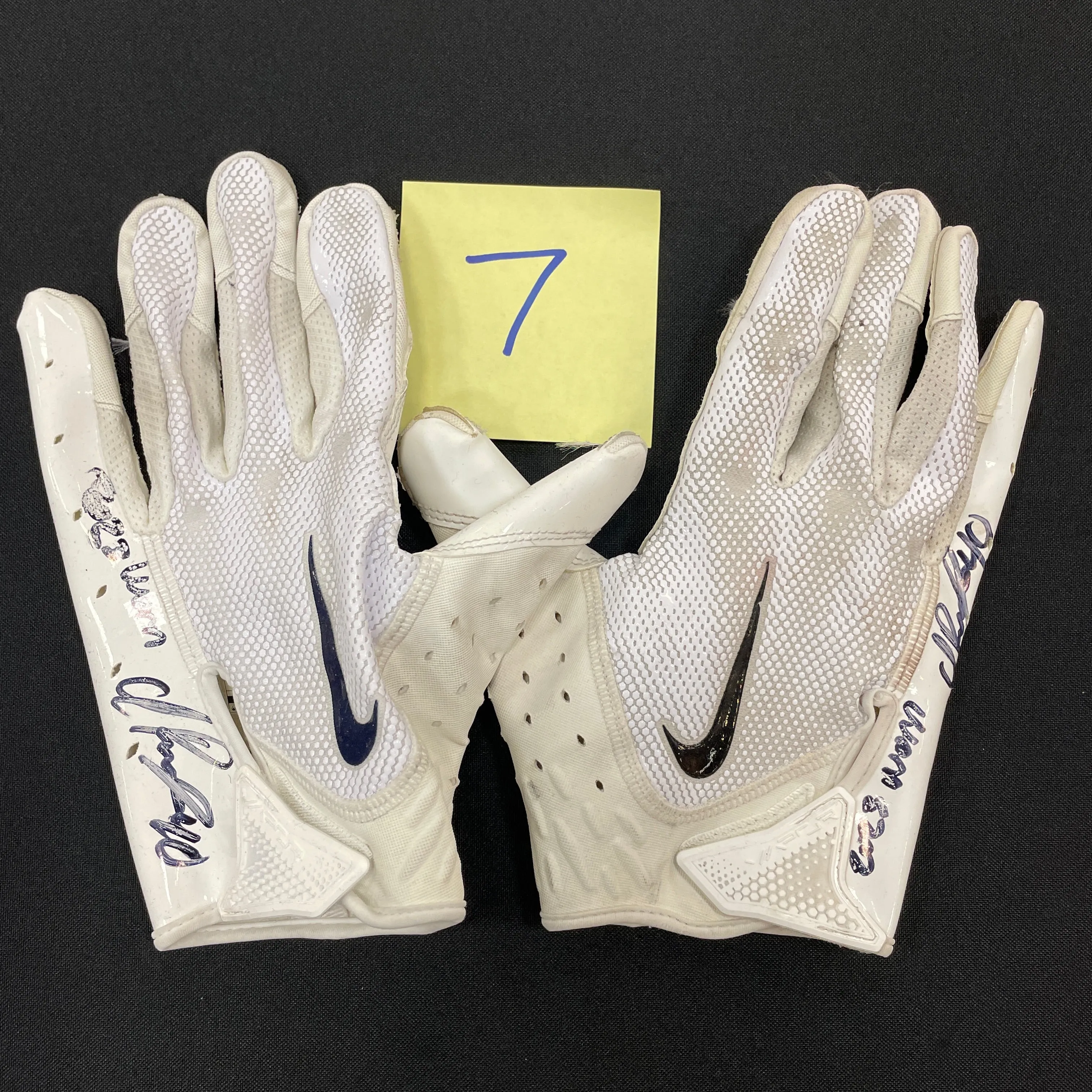 Ivan Pace Jr. Autographed Game Used Gloves and Spikes