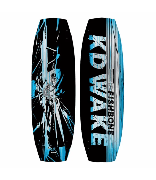 KD Fishbone Wakeboard Package with Titan Boots (2025)