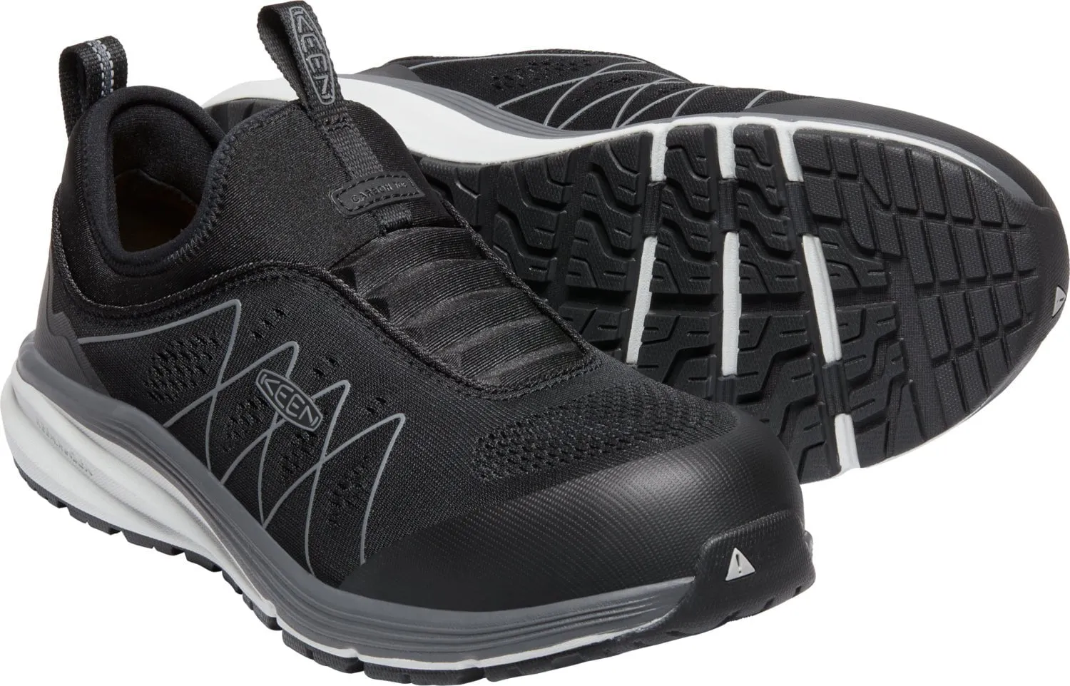 Keen Utility Mens Vista Energy Shift Vapor/Black Mesh Work Shoes