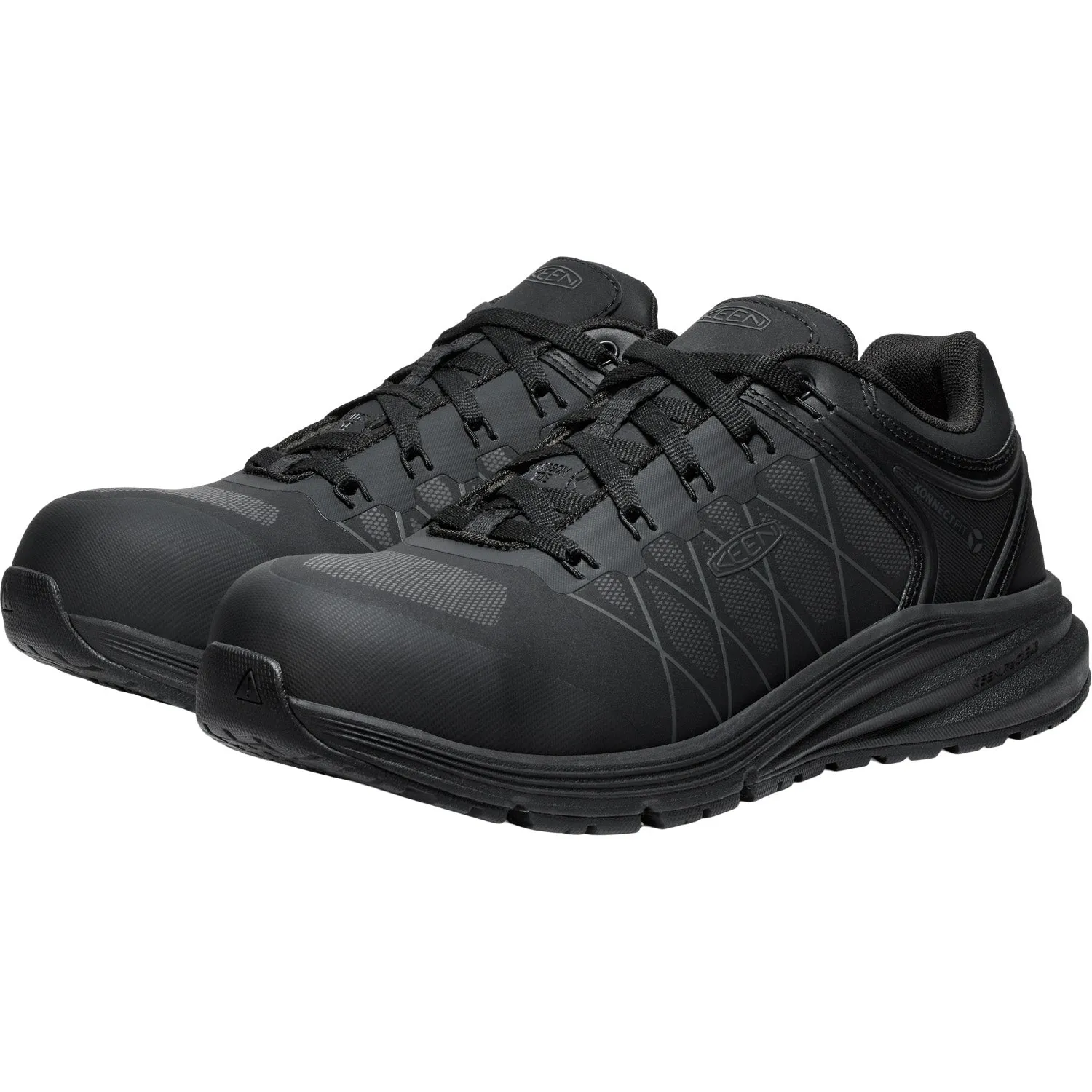 Keen Utility Mens Vista Energy XT CT Black/Raven Synthetic Work Shoes