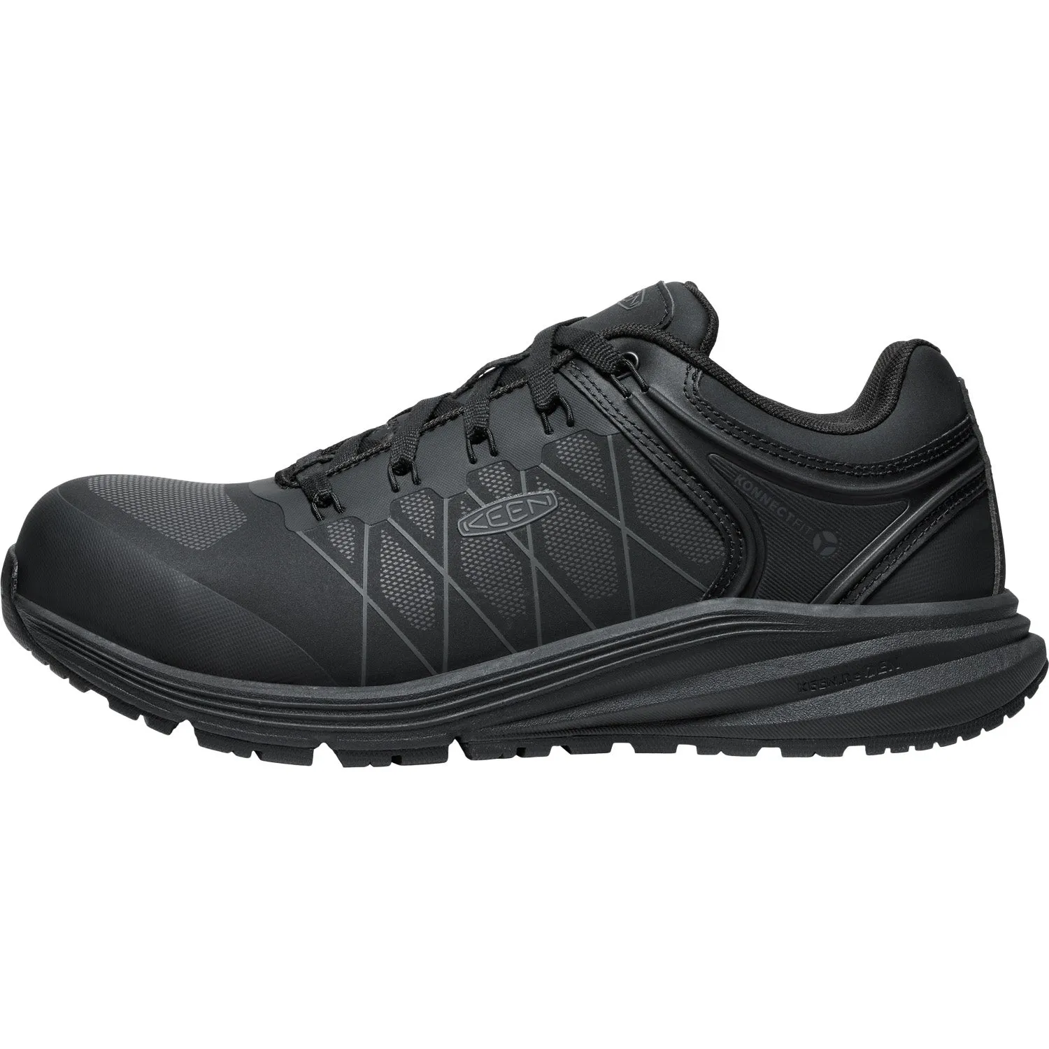 Keen Utility Mens Vista Energy XT CT Black/Raven Synthetic Work Shoes