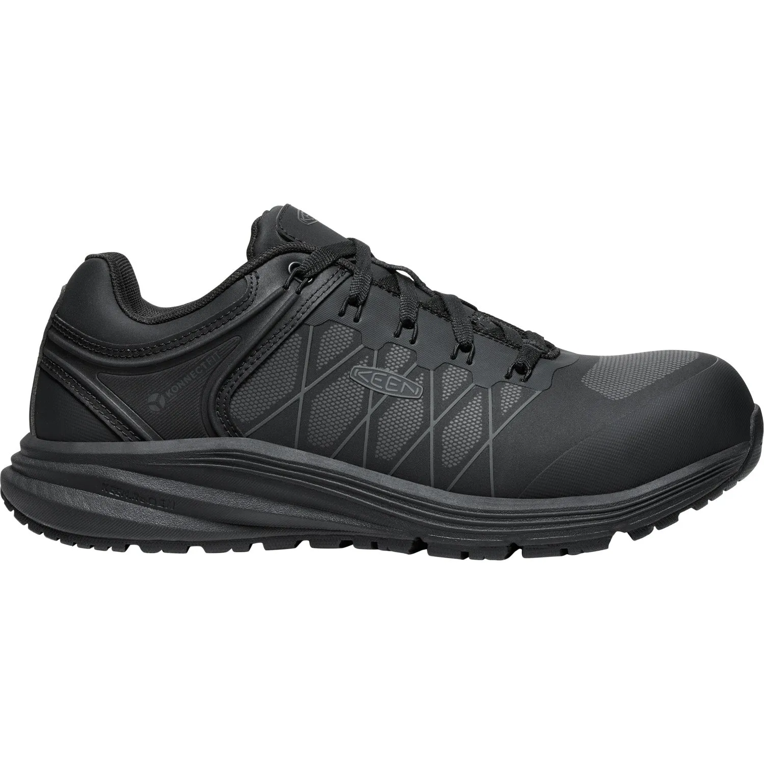 Keen Utility Mens Vista Energy XT CT Black/Raven Synthetic Work Shoes