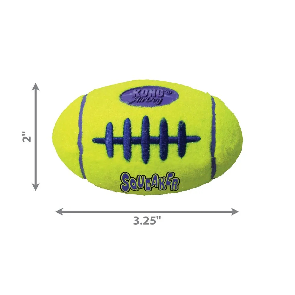 KONG® Air dog Squeaker Dog Toy (Football)