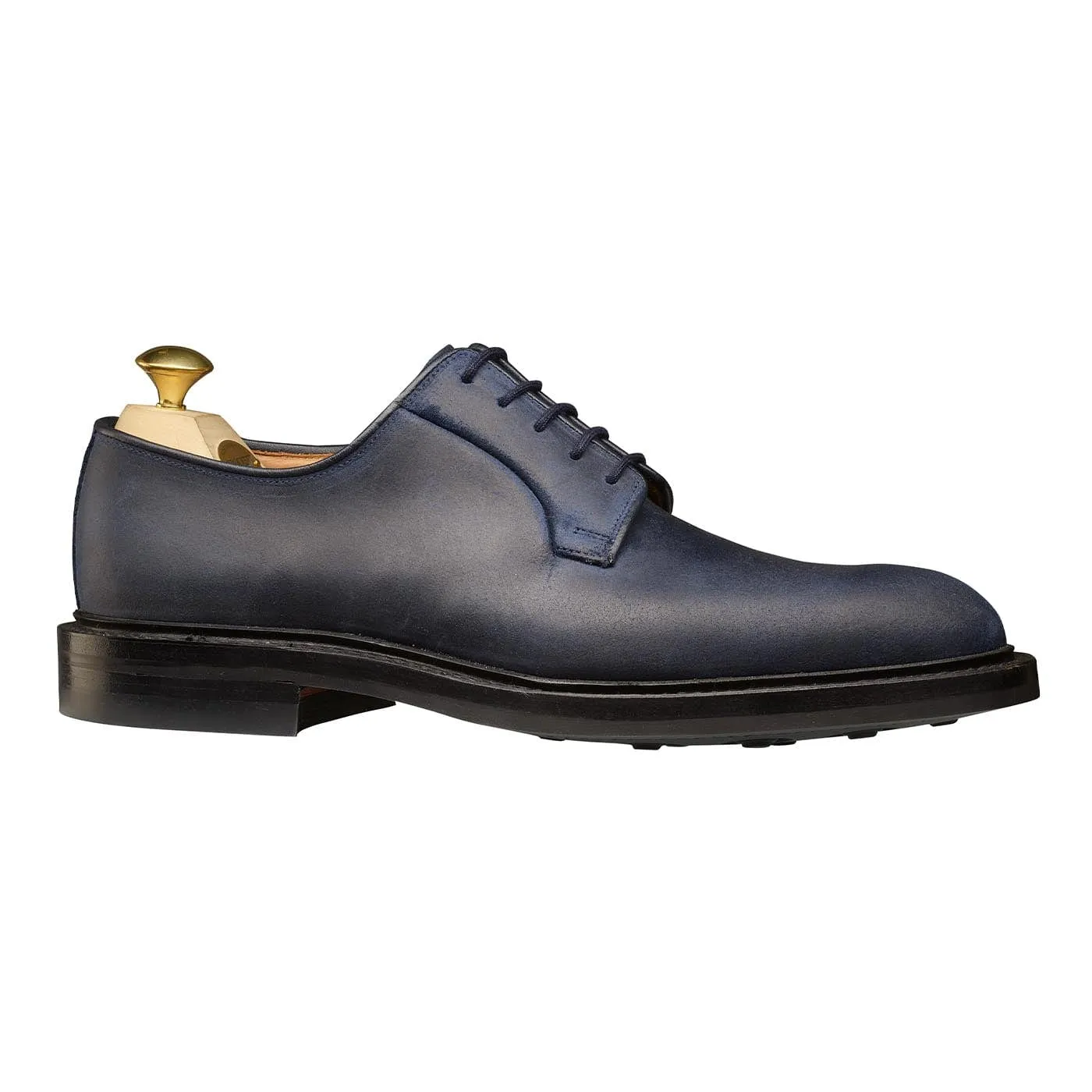 Lanark 3 Navy Rough-Out Suede