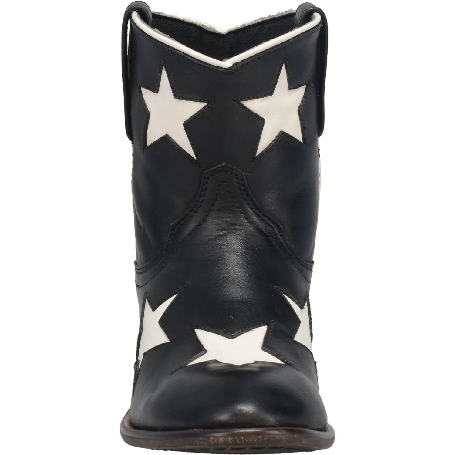 Laredo Black 6" Star Girl Round Toe Boots