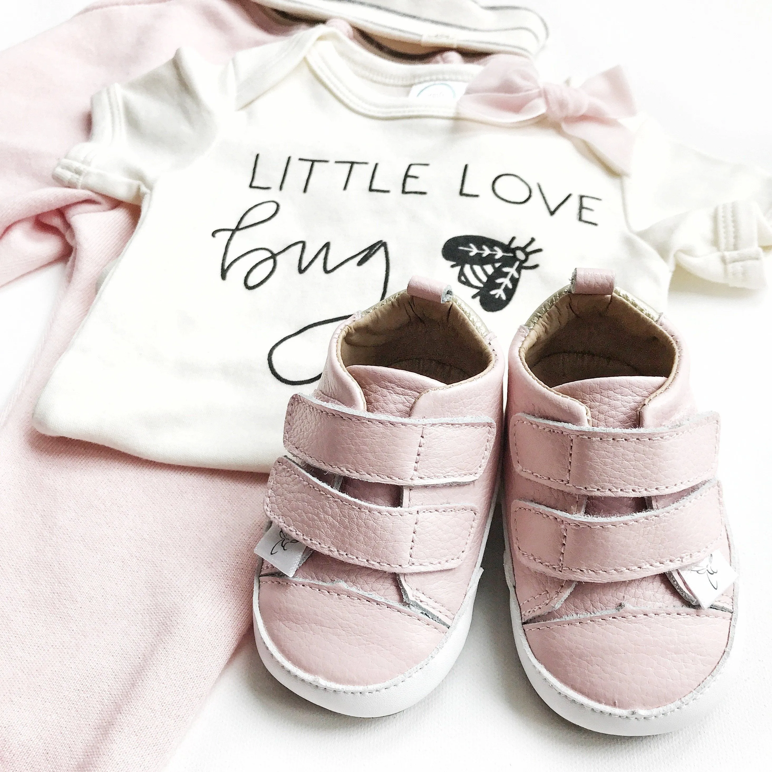 Little Love Bug Casual Pink Low Top