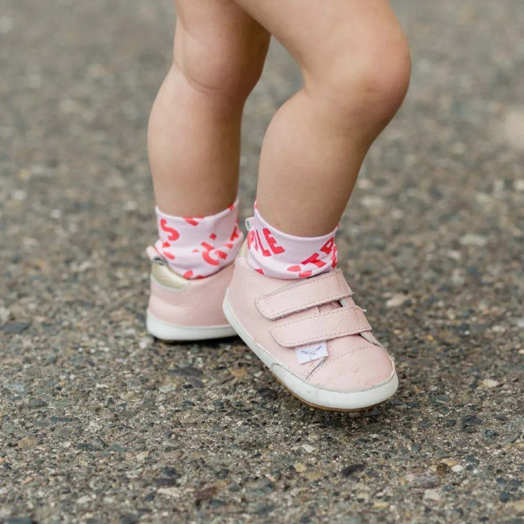 Little Love Bug Casual Pink Low Top