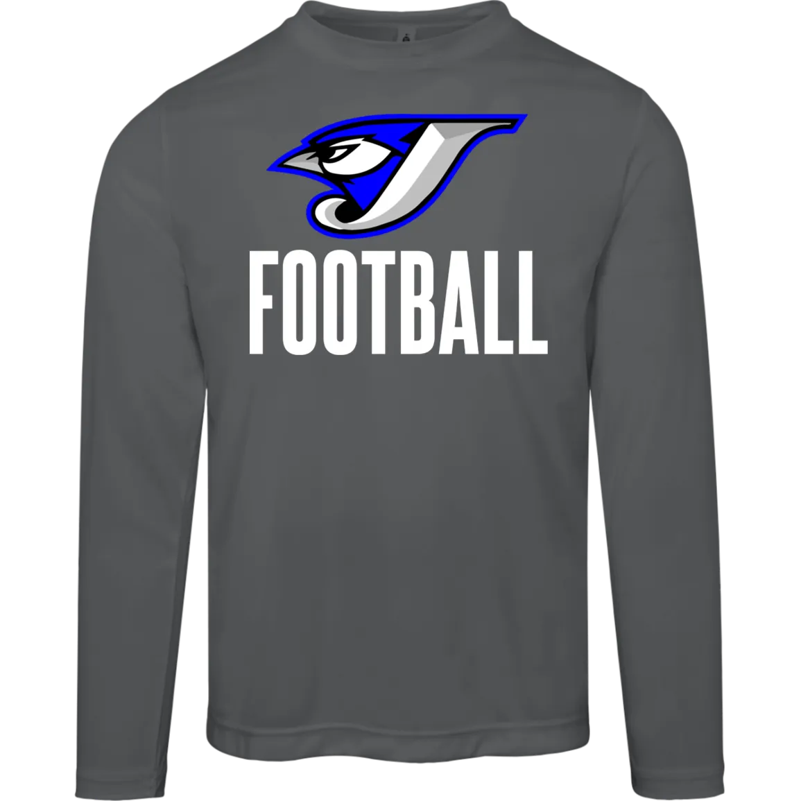 Logo Football TT11L Team 365 Mens Zone Long Sleeve Tee