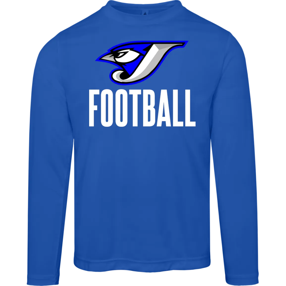 Logo Football TT11L Team 365 Mens Zone Long Sleeve Tee