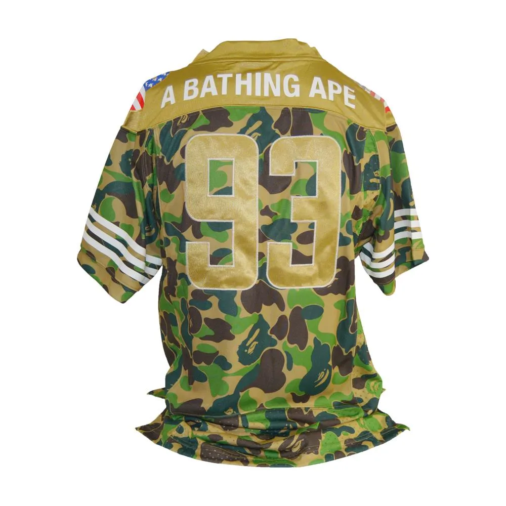 Mens Adidas Foot Ball Jersey Bape *RARE* DW9285