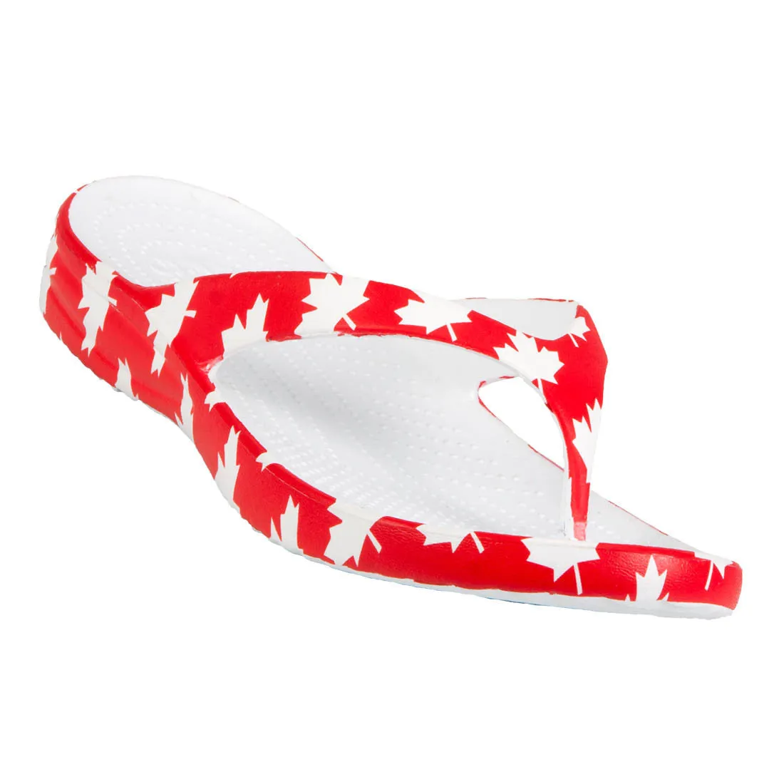 Men's Flip Flops - Canada (Red/White)