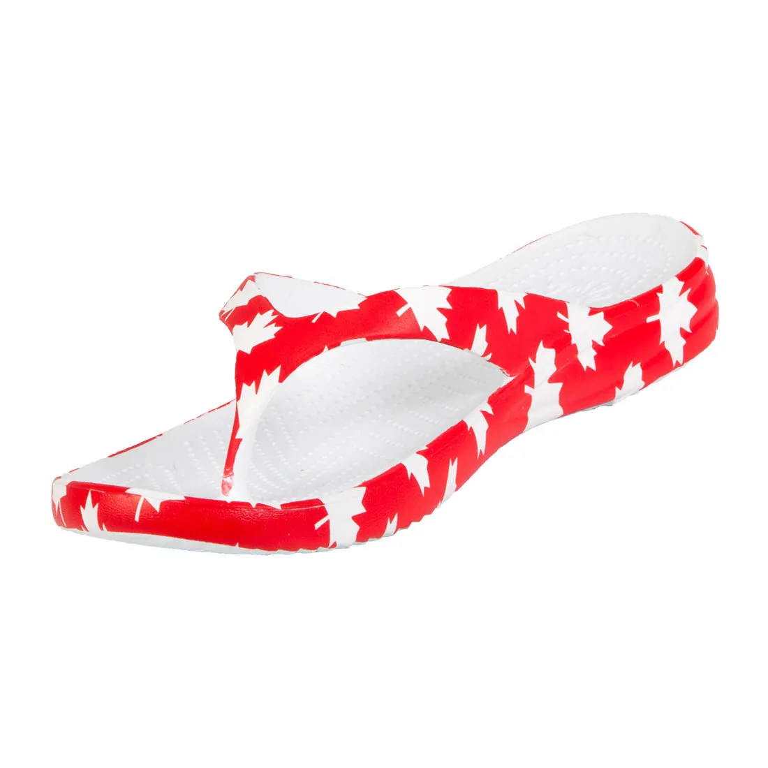 Men's Flip Flops - Canada (Red/White)