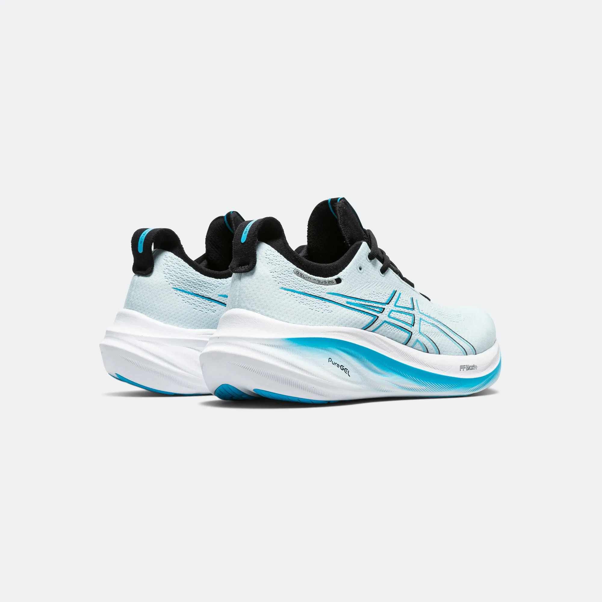 Mens Gel-Nimbus 26 - Cool Grey/Bright Cyan