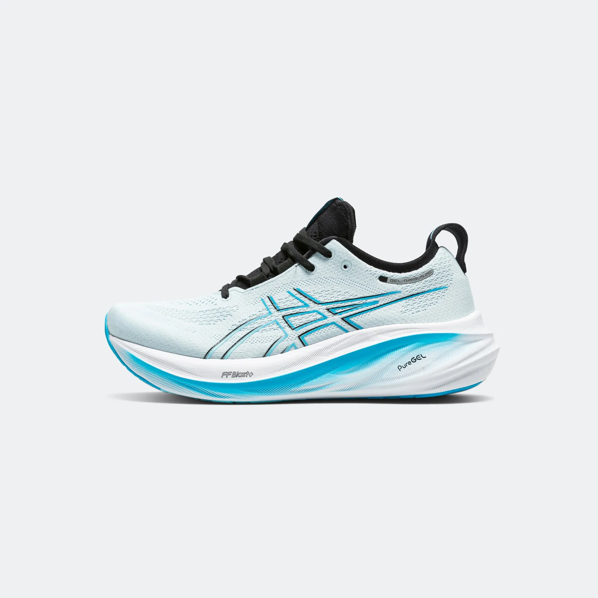 Mens Gel-Nimbus 26 - Cool Grey/Bright Cyan