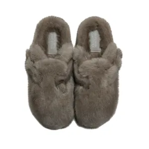 Mink Clog - Grey