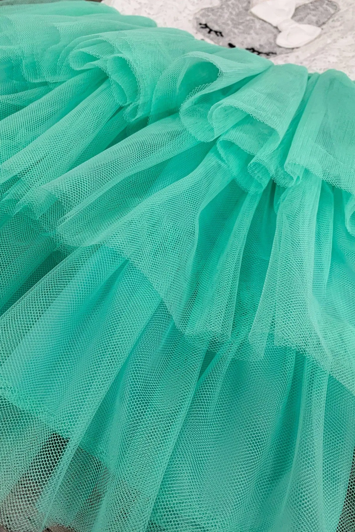 Mint Sequin Bunny Tutu Dress