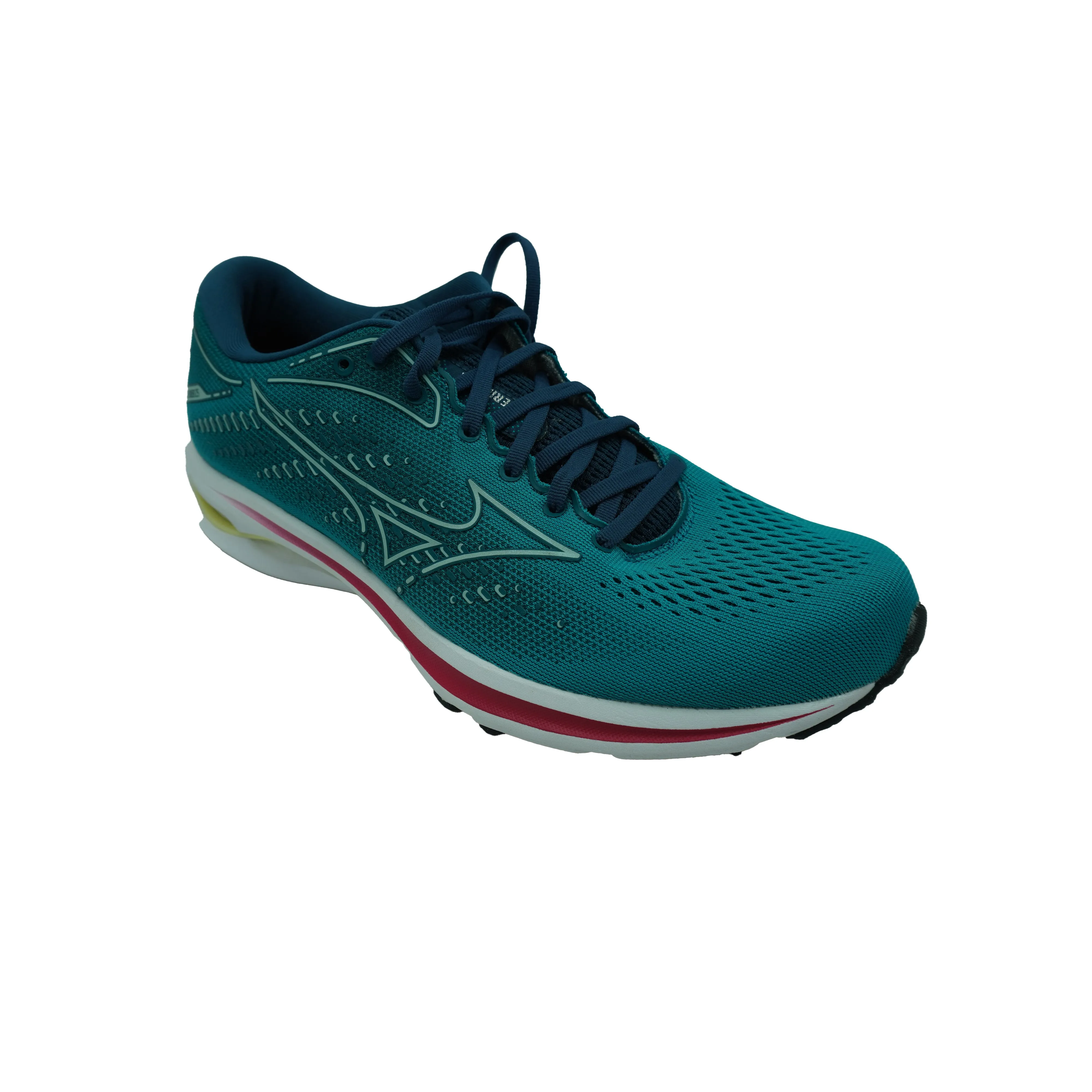 Mizuno Women's Wave Rider 23 Running Athletic Shoes Turquoise Blue Size 10