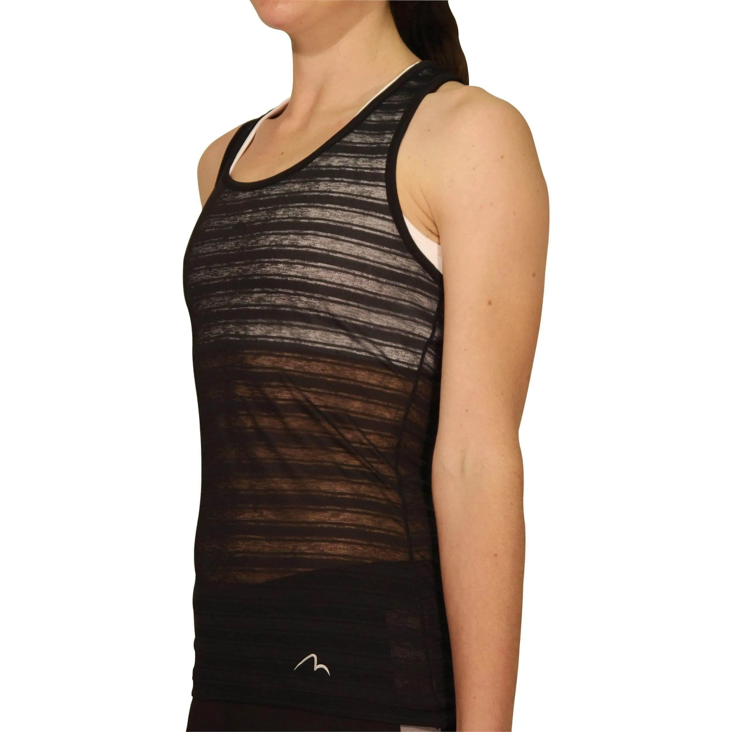 More Mile Breathe Womens Running Vest - Black