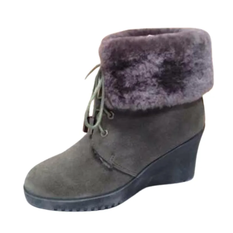 MUBO UGG Women Wedge UGG Boots