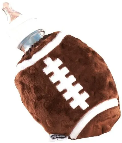 Mud Pie Plush Football Bottle Hugger