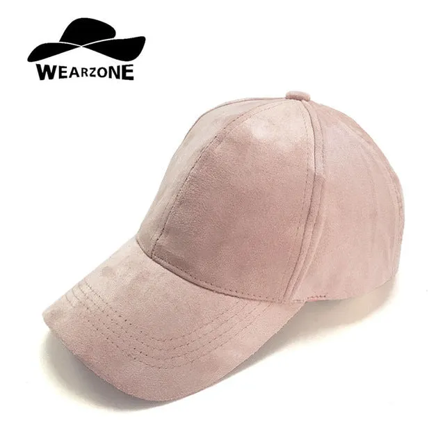 New Suede Baseball Cap Casual Men Women Hat Suede Snapback Hat Gorra Hombre Solid Cappello Hip Hop Baseball Cap