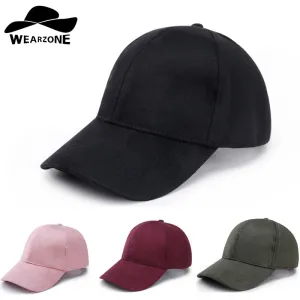 New Suede Baseball Cap Casual Men Women Hat Suede Snapback Hat Gorra Hombre Solid Cappello Hip Hop Baseball Cap