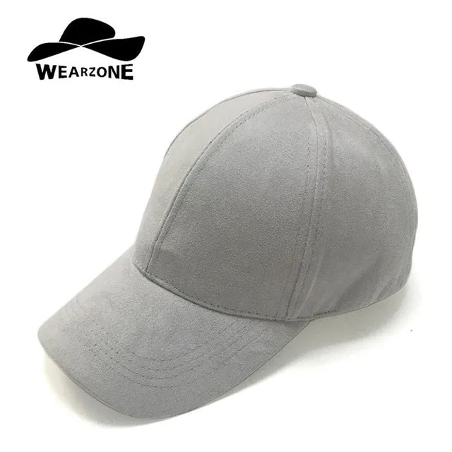 New Suede Baseball Cap Casual Men Women Hat Suede Snapback Hat Gorra Hombre Solid Cappello Hip Hop Baseball Cap