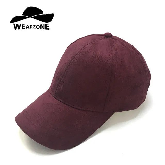 New Suede Baseball Cap Casual Men Women Hat Suede Snapback Hat Gorra Hombre Solid Cappello Hip Hop Baseball Cap