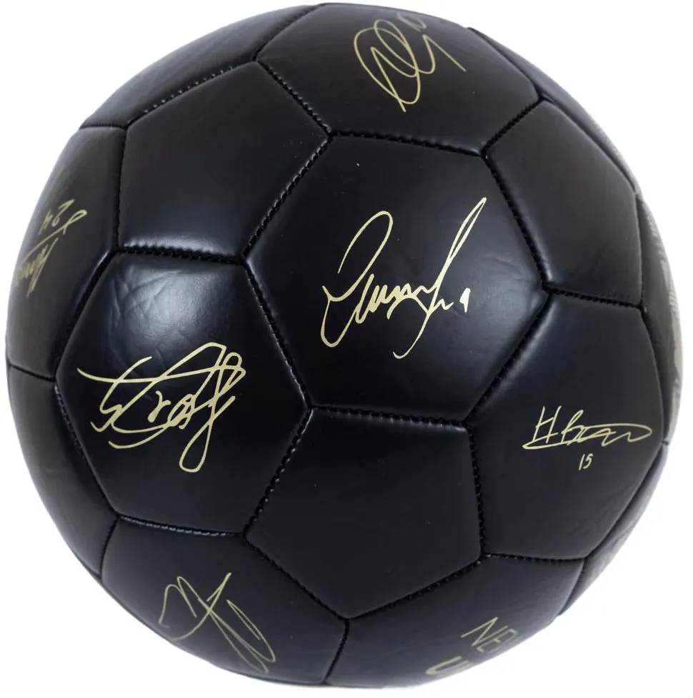 Newcastle United Phantom Signature Football - Black