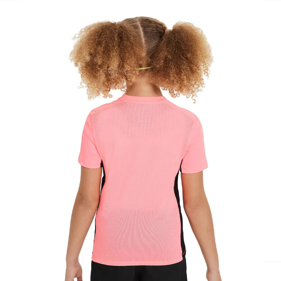 Nike Dri-FIT Academy23 Big Kids' Short-Sleeve Football Shirt Pink