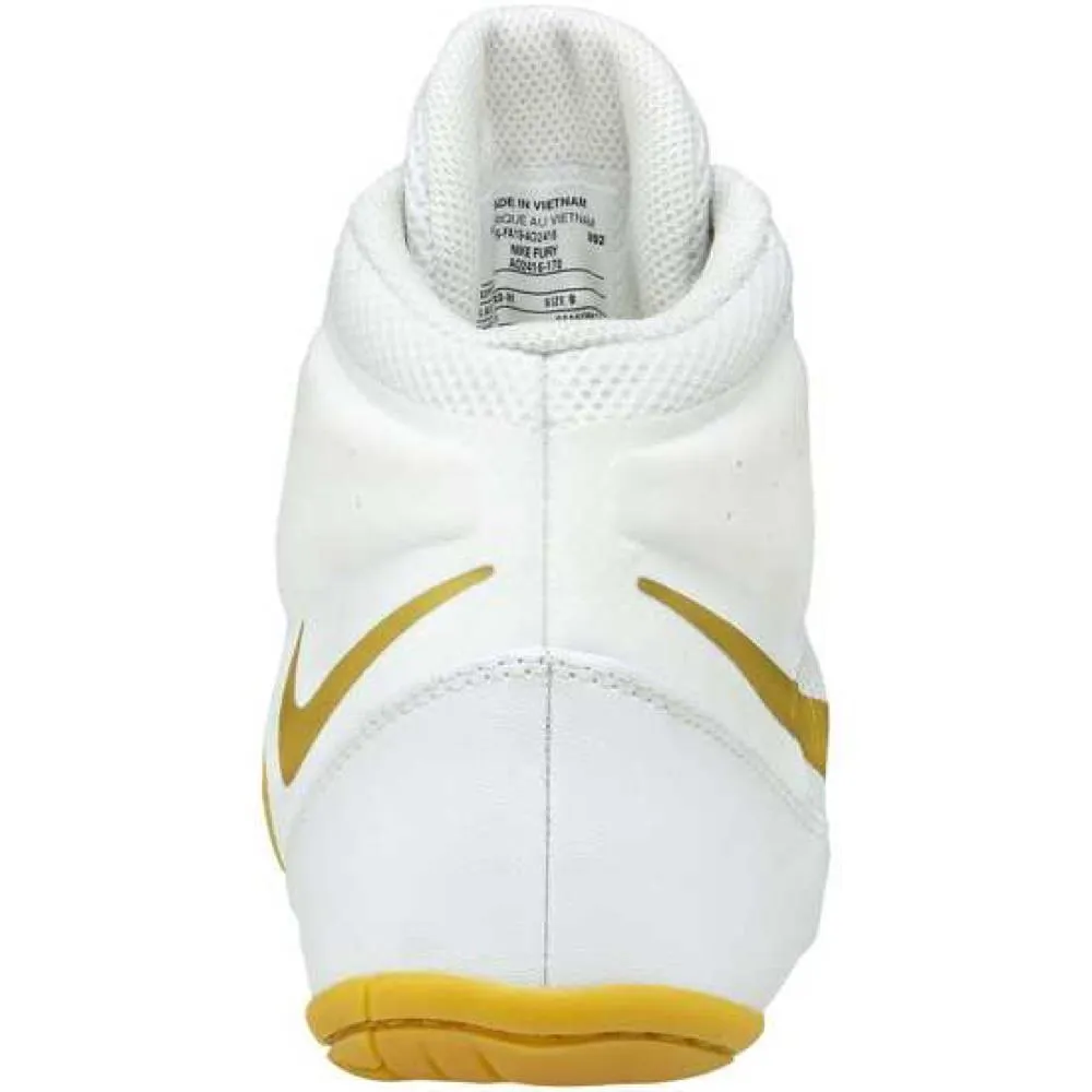 Nike Fury Wrestling Boots - White