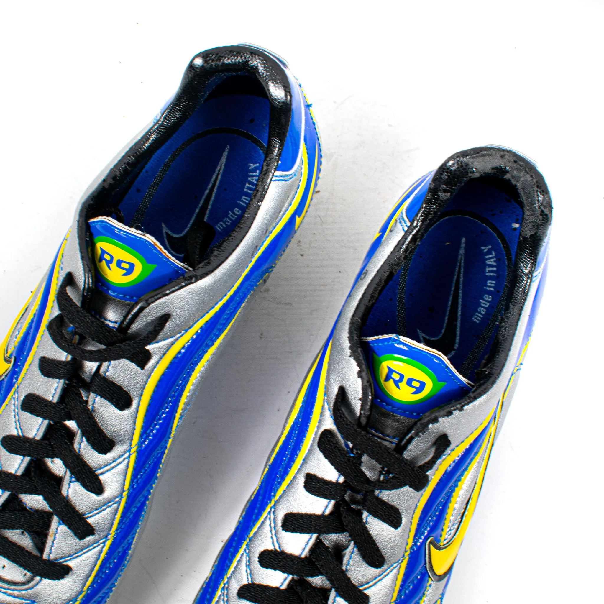 Nike Mercurial 2.1 R9 Prototype Sample Silver Blue World Cup FG