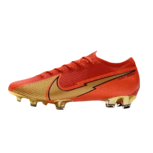 Nike Mercurial Vapor 13 Elite FG Ronaldo CR100 Red Gold - Goatkits Boots