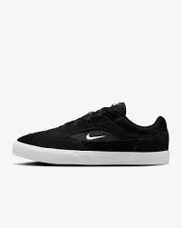 Nike SB Malor Shoes - Black/White-Black-White