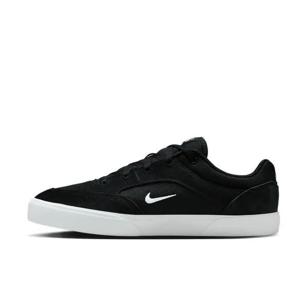 Nike SB Malor Skate Shoes Black - White - Black