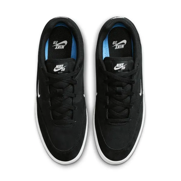 Nike SB Malor Skate Shoes Black - White - Black