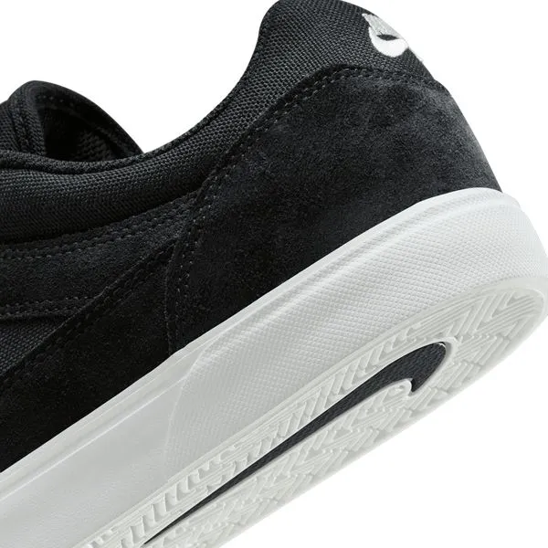 Nike SB Malor Skate Shoes Black - White - Black