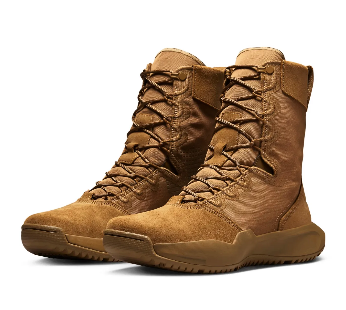 Nike SFB B2 Coyote Brown Leather Military Boots